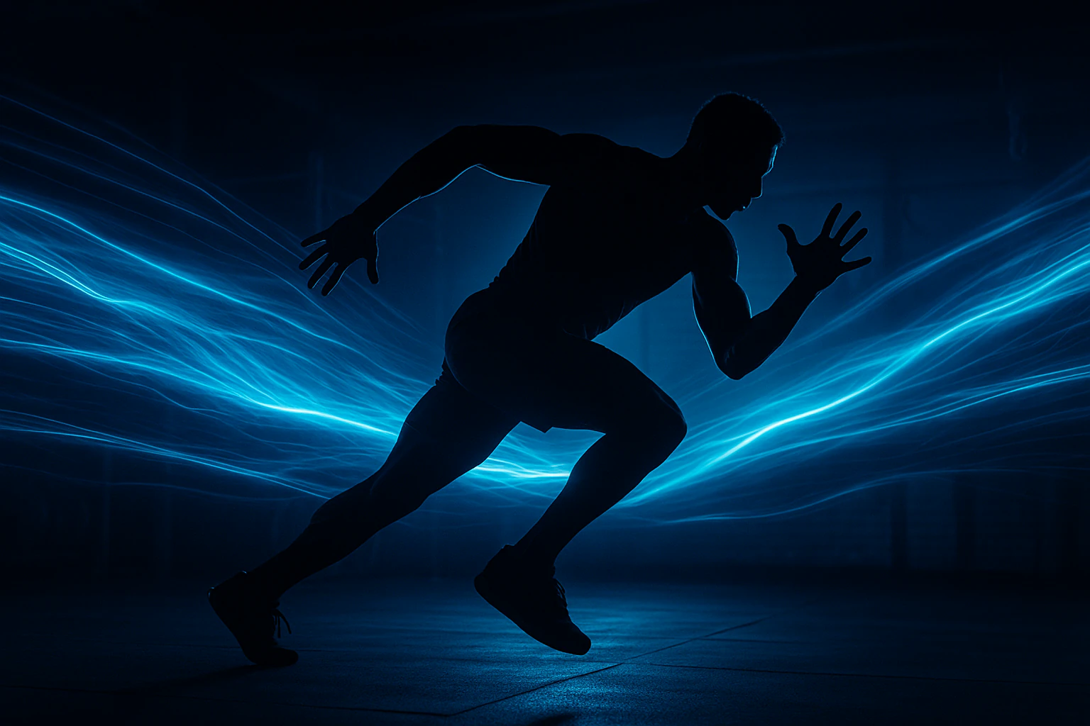 Wall screen 4: a runner
